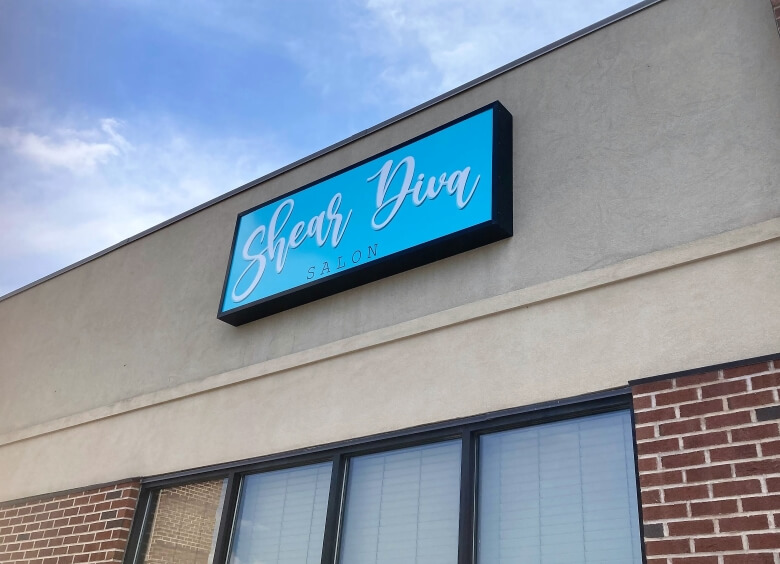 Exterior Dimensional Signs